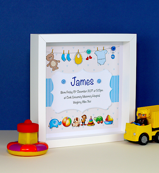 BBNS1 Baby Boy Nursery Print