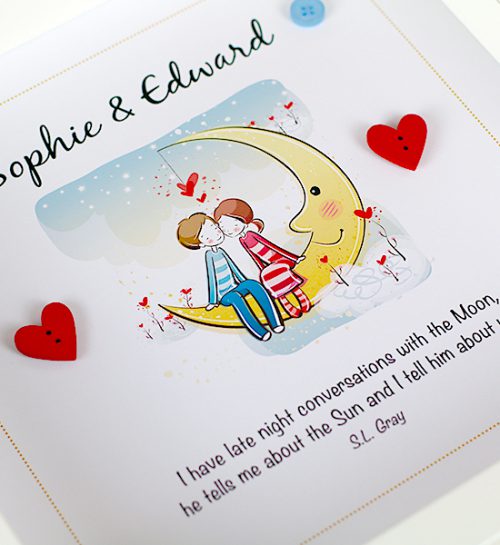 Dizzy Miss Moon Print