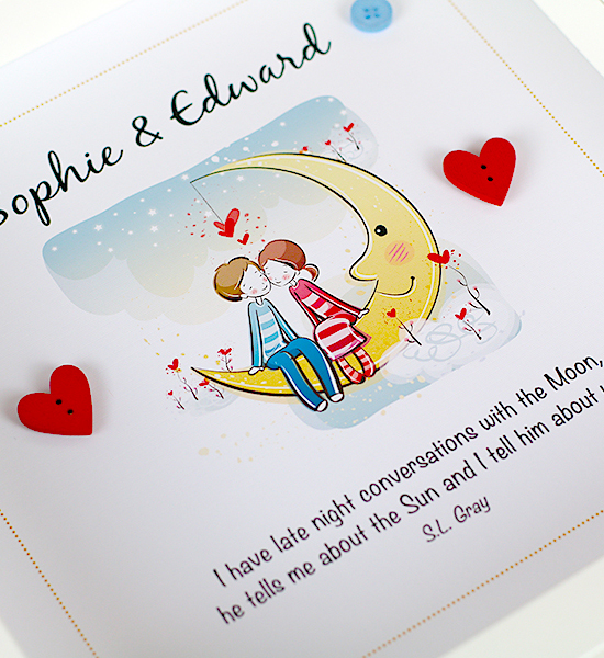 WMC1 Dizzy Miss Moon Print