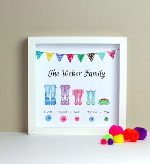 Dizzy Miss Welly Print